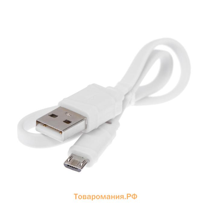 Внешний аккумулятор Hoco J41, 10000 мАч,microUSB/Type-C - 2 А, iP - 1.5 А, 2 USB - 2 А,белый