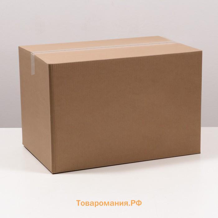 Коробка складная бурая 40 х 30 х 20 см