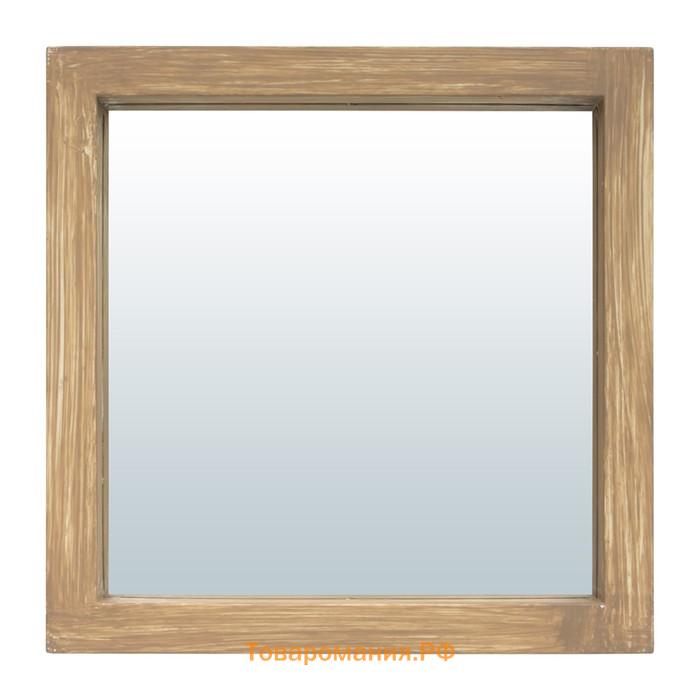 Набор зеркал Qwerty «Риччоне», настенных, 3 шт, цвет дерево