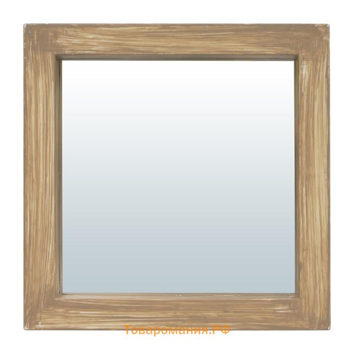 Набор зеркал Qwerty «Риччоне», настенных, 3 шт, цвет дерево