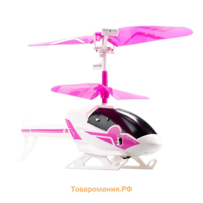 Вертолёт на радиоуправлении Flybotic Air Panther, двухканальный, цвет розовый