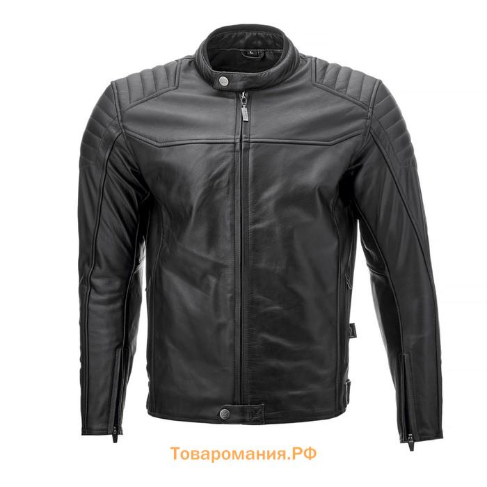 Куртка кожаная MOTEQ Rider, мужская, размер S, черная
