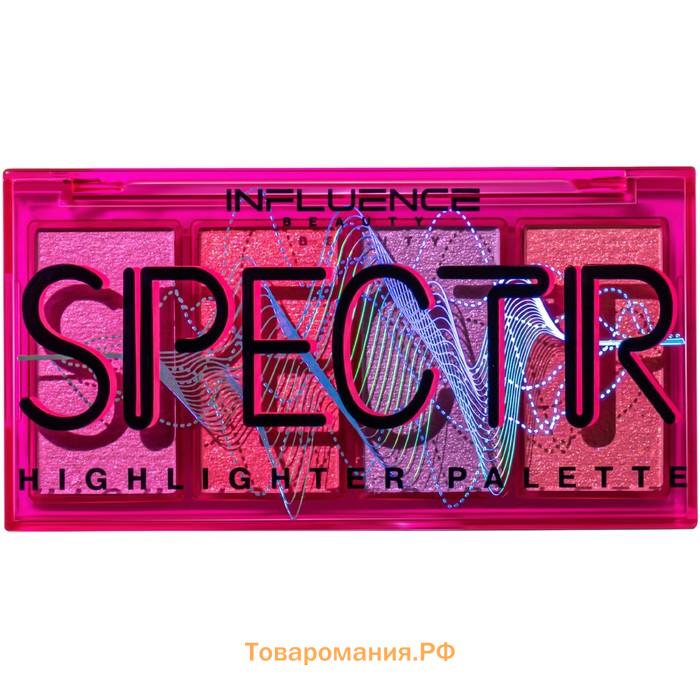 Палетка хайлайтеров Influence Beauty Spectr, тон 01, 8г