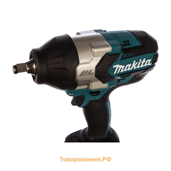 Гайковерт аккум.Makita DTW1002Z, 18 В, 1000 Нм, 2200 уд/мин, 1800 об/мин, БЕЗ ЗУ и АКБ