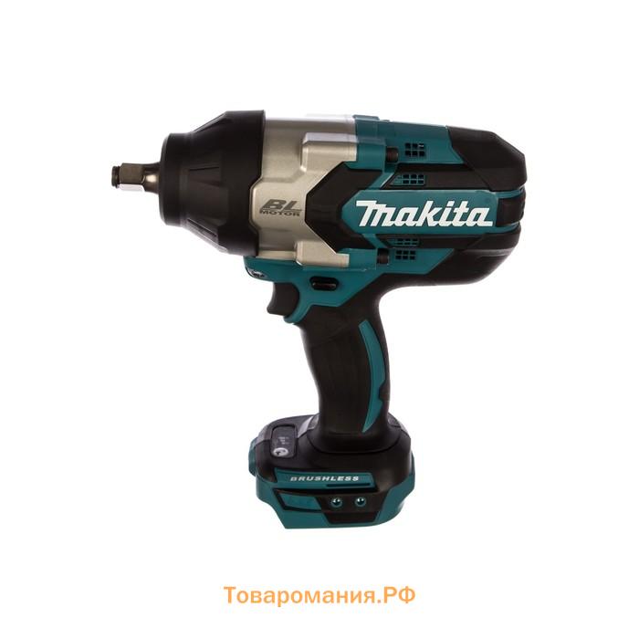 Гайковерт аккум.Makita DTW1002Z, 18 В, 1000 Нм, 2200 уд/мин, 1800 об/мин, БЕЗ ЗУ и АКБ