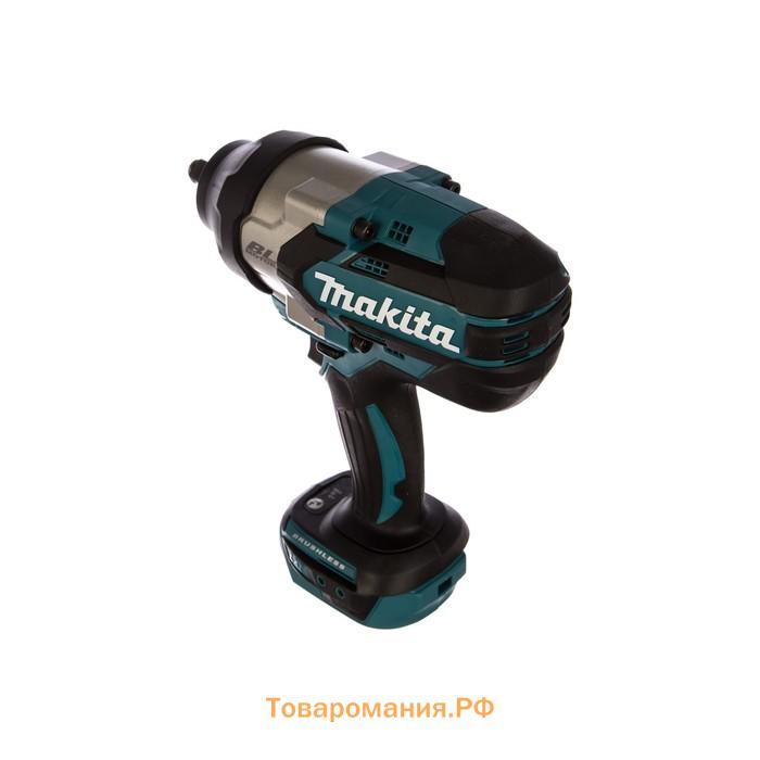 Гайковерт аккум.Makita DTW1002Z, 18 В, 1000 Нм, 2200 уд/мин, 1800 об/мин, БЕЗ ЗУ и АКБ