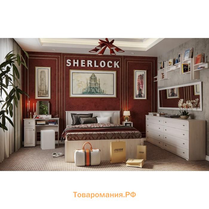 Стол туалетный Sherlock 53, 926 × 403 × 791 мм, цвет ясень анкор светлый