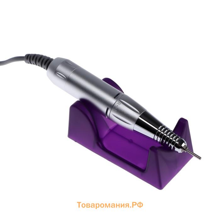 Машинка для маникюра и педикюра TNL Pro Touch PT-40, 40 Вт, 30 000 об/мин, 6 фрез, белая