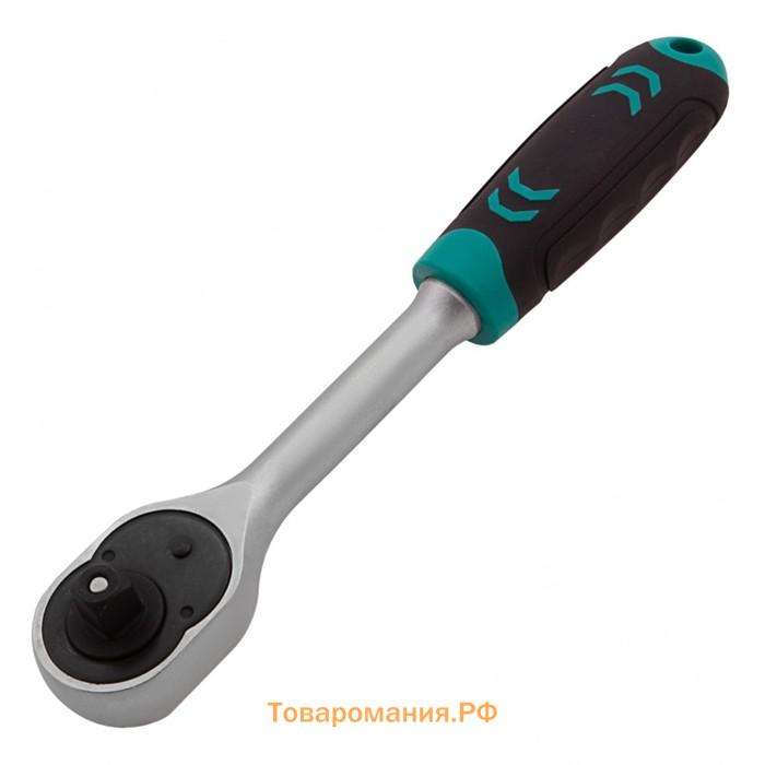 Набор торцевых головок Stels 14126, 3/8", CrV, 7 - 22 мм, с трещоткой, 11 шт.