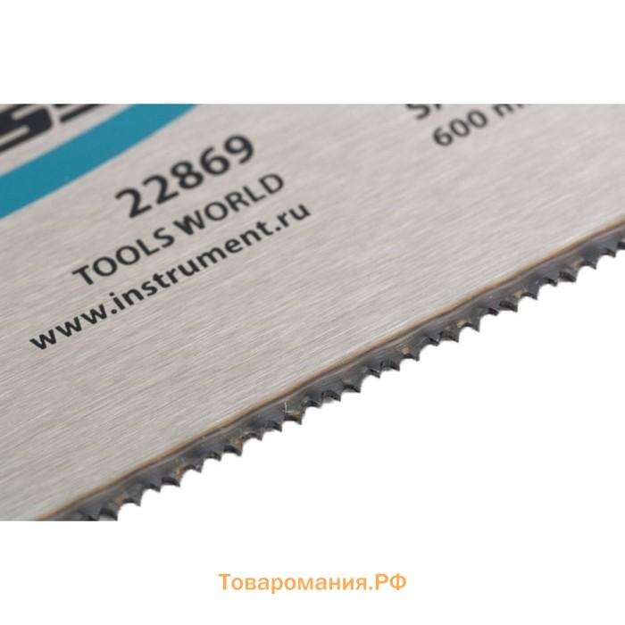 Полотно для прецизионного стусла Gross 22869, "PIRANHA", каленый зуб 2D, 18 TPI, 600 мм