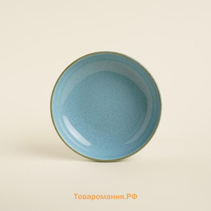Салатники SL Home «Аззура», 750 мл, d=15 см, набор 2 шт., фарфор, голубые