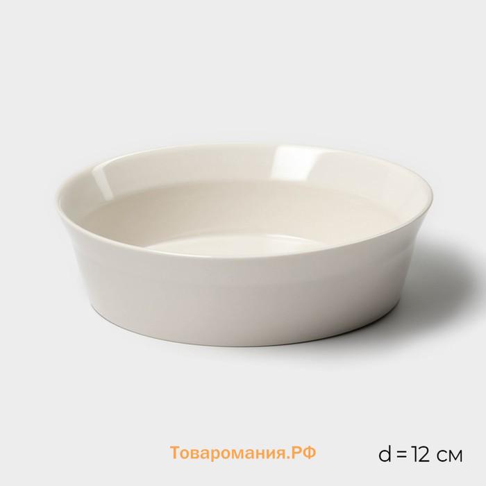 Салатники Magistro Whitewarm, 380/700/1.2 л, d=12/16/20.5 см, набор 3 шт., фарфор, белые