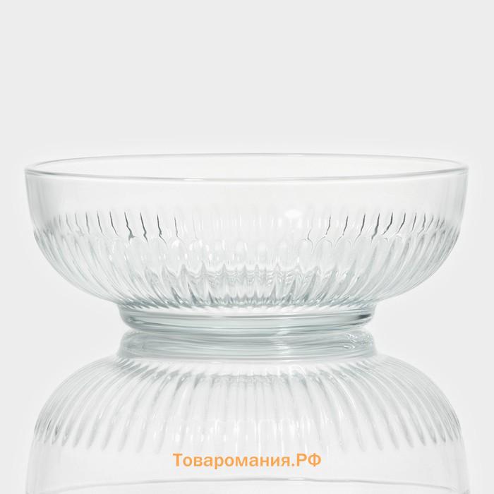 Салатники Lav «Токио», d=17 см, набор 2 шт., стекло, прозрачные