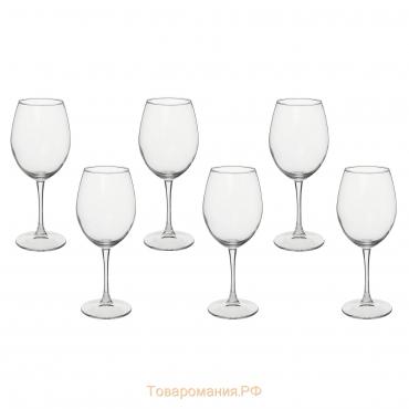 Набор стеклянных бокалов для красного вина Enoteca, 440 мл, 6 шт
