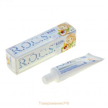 Зубная паста R.O.C.S. для детей, фруктовый рожок, без фтора, 45 г