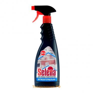 Чистящее средство Selena,"Антибактериальный", спрей, универсальное, 500 мл