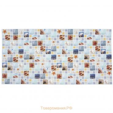 Панель ПВХ Мозаика Лагуна Арт камень 960х480 мм