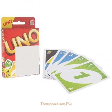 Настольная игра Uno, 2-10 игроков, 7+