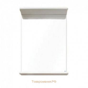 Зеркало Comforty К-50 для ванной, цвет белый, 70х50х14 см