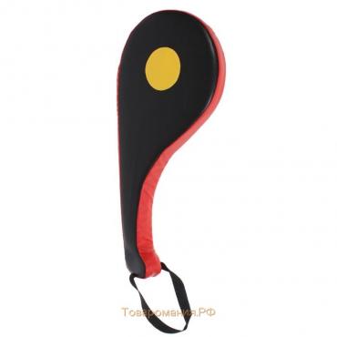 Лапа-ракетка для тхэквондо, чёрная, 52 х 24 х 4 см