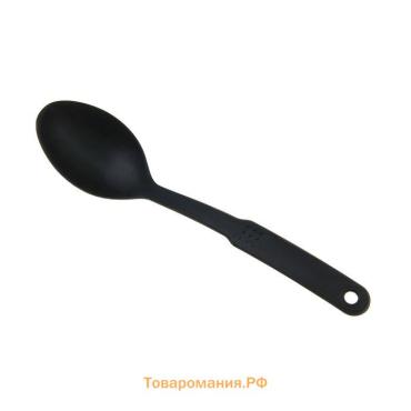Ложка гарнирная  «Орихалк», 30 см, чёрная