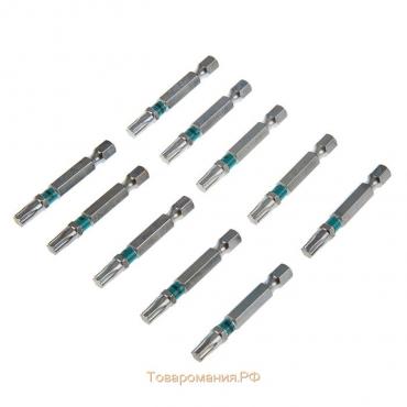 Набор бит GROSS TORX, 30х50, сталь S2, 10 шт