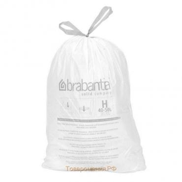 Пакет пластиковый Brabantia PerfectFit, рулон, размер H (50-60 л), 10 шт