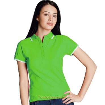 Рубашка женская, размер 42, цвет ярко-зелёный