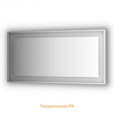 Зеркало в багетной раме со встроенным LED-светильником 35,5 Вт, 150x75 см, Evoform