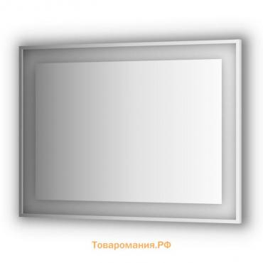 Зеркало в багетной раме со встроенным LED-светильником 32,5 Вт, 120x90 см, Evoform