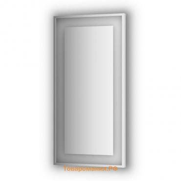 Зеркало в багетной раме со встроенным LED-светильником 26,5 Вт, 60x120 см, Evoform