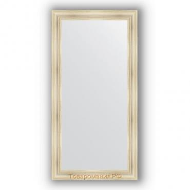 Зеркало в багетной раме - травленое серебро 99 мм, 82 х 162 см, Evoform