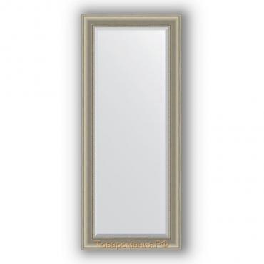 Зеркало с фацетом в багетной раме - хамелеон 88 мм, 66 х 156 см, Evoform