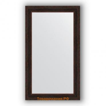 Зеркало в багетной раме - тёмный прованс 99 мм, 82 х 142 см, Evoform