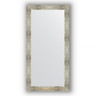 Зеркало в багетной раме - алюминий 90 мм, 80 х 160 см, Evoform