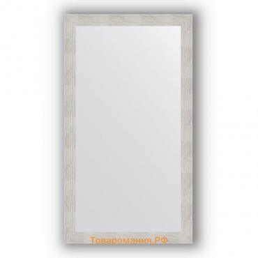 Зеркало в багетной раме - серебряный дождь 70 мм, 76 х 136 см, Evoform