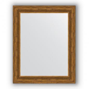 Зеркало в багетной раме - травленая бронза 99 мм, 82 х 102 см, Evoform