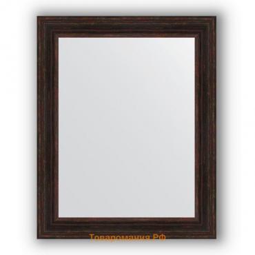 Зеркало в багетной раме - тёмный прованс 99 мм, 82 х 102 см, Evoform