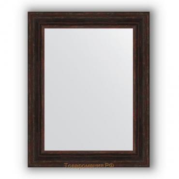 Зеркало в багетной раме - тёмный прованс 99 мм, 72 х 92 см, Evoform