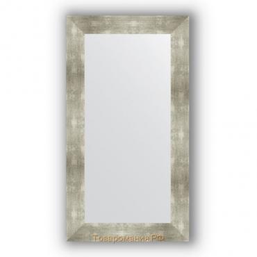 Зеркало в багетной раме - алюминий 90 мм, 60 х 110 см, Evoform