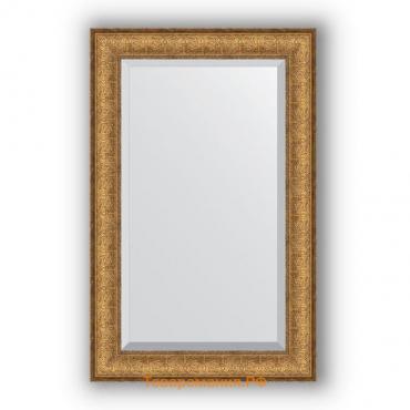 Зеркало с фацетом в багетной раме - медный эльдорадо 73 мм, 54 х 84 см, Evoform