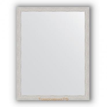 Зеркало в багетной раме - серебряный дождь 46 мм, 71 х 91 см, Evoform