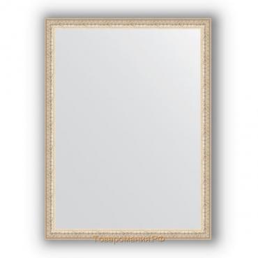 Зеркало в багетной раме - мельхиор 41 мм, 61 х 81 см, Evoform