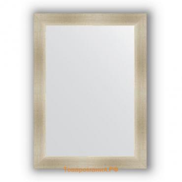 Зеркало в багетной раме - травленое серебро 59 мм, 54 х 74 см, Evoform