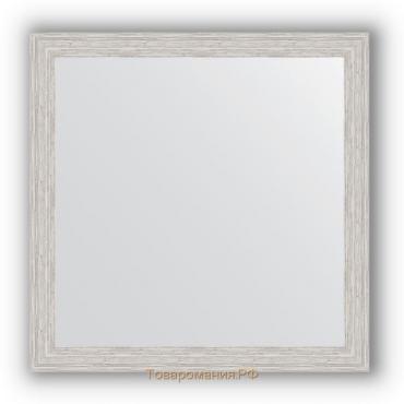 Зеркало в багетной раме - серебряный дождь 46 мм, 61 х 61 см, Evoform