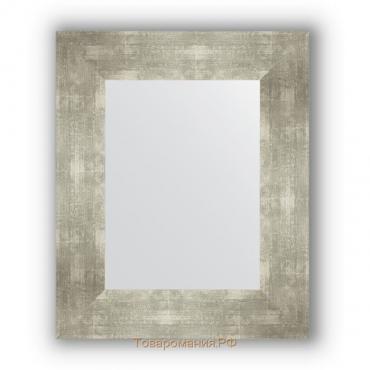 Зеркало в багетной раме - алюминий 90 мм, 46 х 56 см, Evoform