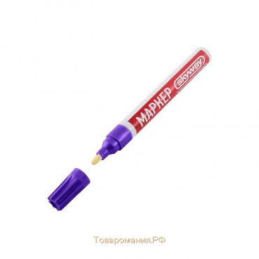Маркер-карандаш Skyway, от сколов и царапин,наконечник из фетра, фиолетовый, S03501005