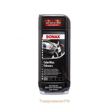 Цветной воск SONAX Черный блеск, 500 мл, 298200