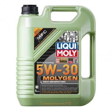 Масло моторное  LiquiMoly Molygen New Generation 5W-30, 5 л   28408