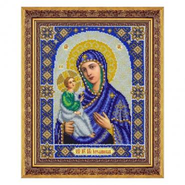 Набор для вышивания бисером Паутинка «Пресвятая Богородица. Иерусалимская»